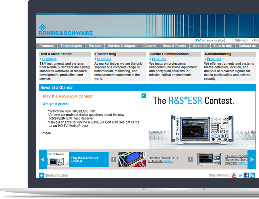 儀器生產(chǎn)商官網(wǎng)設計說(shuō)明